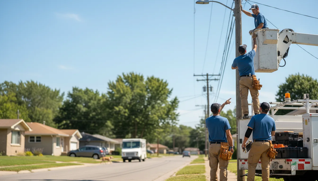 Residential Motion Sensor Light Installation in Lyons, MI